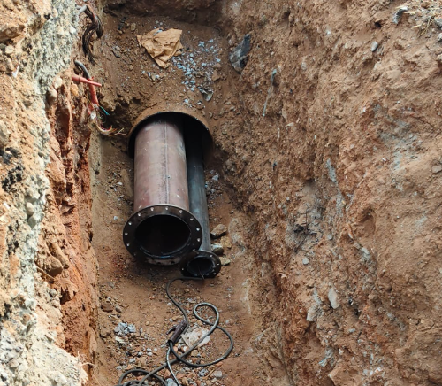 Water Pipeline Work